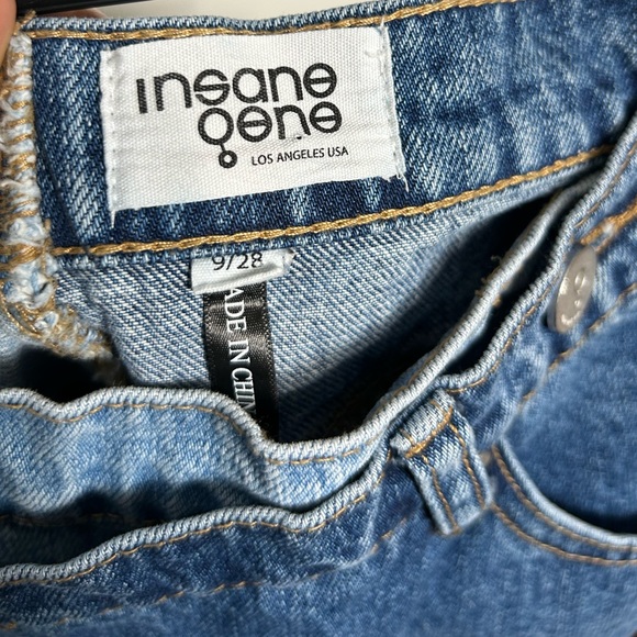 Insane Oene Los Angeles Crossover Two Tone Jeans - Picture 6 of 6